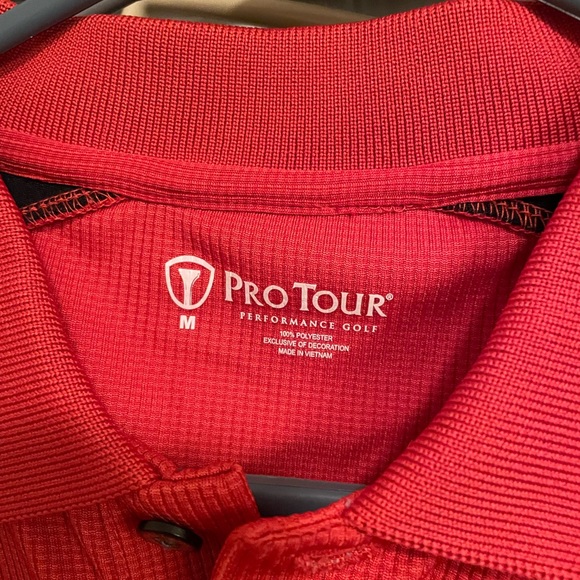 Pro Tour Performance Golf ShirtSize Medium - Picture 3 of 3